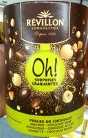 Mängden socker i Oh ! Surprises craquantes - Perles de chocolat