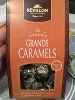 Mängden socker i Les papillotes grands caramels