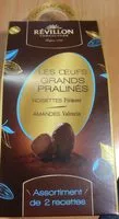 Mängden socker i Les œufs grands pralinés noisettes-amandes