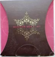 Mängden socker i Assortiment de chocolats noir et lait