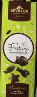 Mängden socker i La Friture croustillante chocolat noir