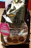 Mängden socker i Truffes noir 70%