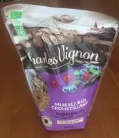 Mängden socker i Muesli bio croustillant superfruits