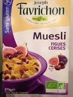 Mängden socker i Muesli Figues Cerises