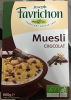 Mängden socker i Muesli chocolat