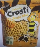 Mängden socker i Crosti boules miel