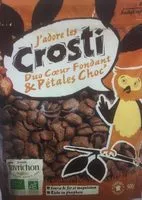 Mängden socker i Crosti - Duo cœur fondant & Pétales Choc'