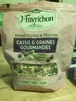 Mängden socker i Cassis et graines gourmandes