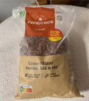 Mängden socker i Croustillant Avoine, Blé & Riz