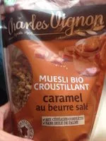 Mängden socker i Muesli Bio Croustillant Caramel beurre salé