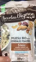 Mängden socker i Muesli bio céréales toastées 5 noix