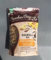 Mängden socker i Granola bio fruits exotiques