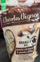 Mängden socker i Granola chocolat noir intense & amandes effilées