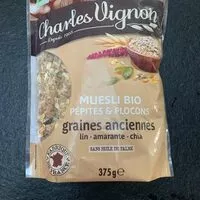 Mängden socker i Muesli bio pépites & flocons graines anciennes