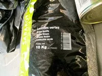 Mängden socker i Lentilles Vertes