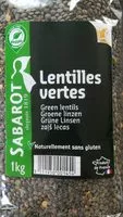 Mängden socker i Lentille verte