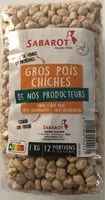 Mängden socker i Pois chiche