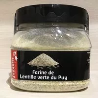 Mängden socker i Farine De Lentille Verte Du Puy 750g.