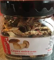 Mängden socker i Cèpes Extra Séchés.