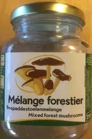 Mängden socker i Mélange forestier