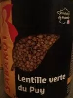 Mängden socker i Lentille verte du Puy