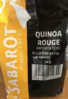Mängden socker i Quinoa rouge