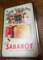 Mängden socker i Sables a la farine de lentille verte du puy