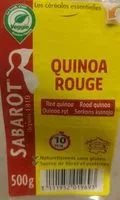 Mängden socker i Quinoa rouge