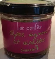 Mängden socker i Cèpes oignons airelles