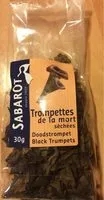 Mängden socker i Trompettes de la mort séchées