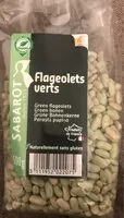 Mängden socker i Flageolets verts