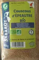 Mängden socker i Couscous d'épeautre