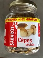 Mängden socker i Cèpes séches