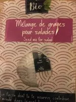 Mängden socker i Mélange de graines pour salade