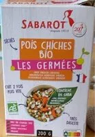 Mängden socker i Pois chiches germés