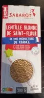Mängden socker i Lentilles blondes de Saint-Flour
