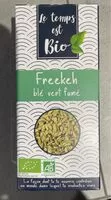 Mängden socker i Freekeh (blé vert fumé)