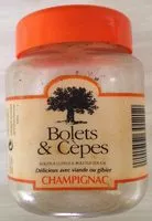 Mängden socker i Bolets & Cèpes