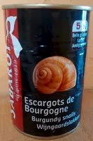 Mängden socker i Escargots de Bourgogne