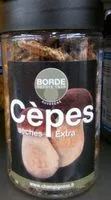 Mängden socker i Cèpes séchés extra