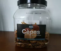 Mängden socker i Cèpes extra séchés 225 g