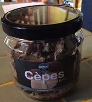 Mängden socker i Cèpes séchés extra