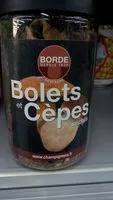 Mängden socker i Bolets et cèpes séchés