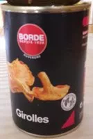 Mängden socker i Girolles, 225 g net égoutté