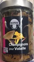 Mängden socker i Champignons pour volaille