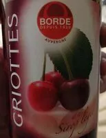 Mängden socker i Griottes au sirop léger