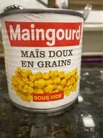 Mängden socker i Maïs doux en grains