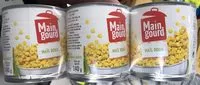 Mängden socker i Maïs doux