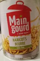 Mängden socker i Haricots beurre