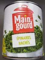Mängden socker i Épinards hachés